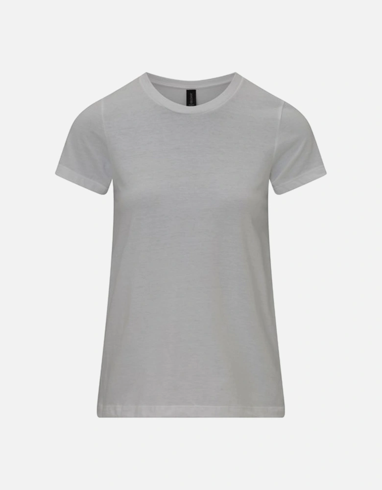 Womens/Ladies Softstyle CVC Ringspun Cotton T-Shirt