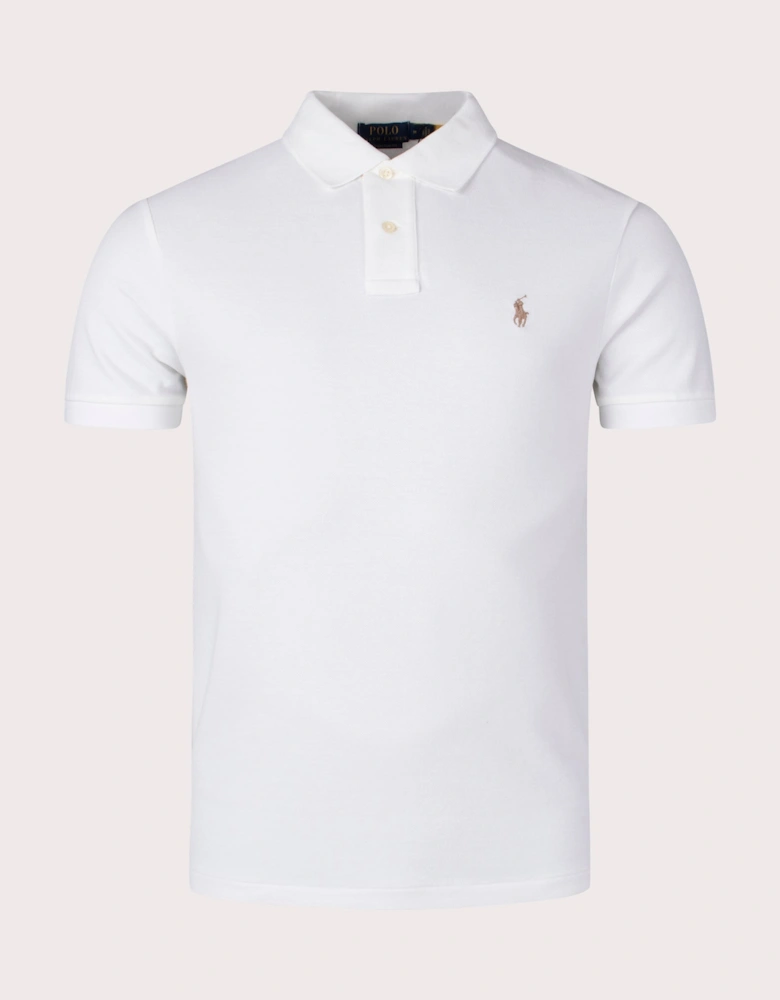 Custom Slim Fit Cotton Pique Polo Shirt