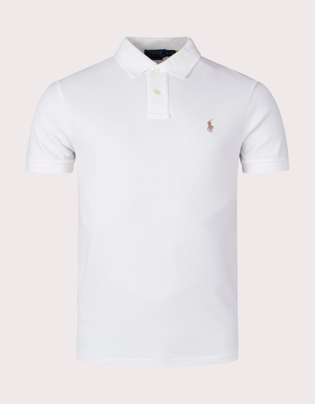 Custom Slim Fit Cotton Pique Polo Shirt, 4 of 3