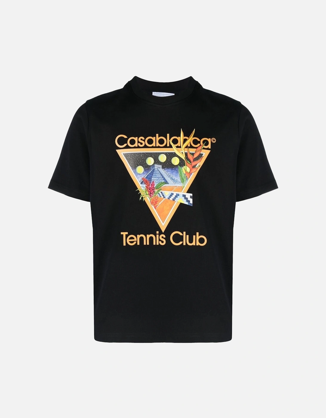Tennis Club T-shirt in Black, 5 of 4