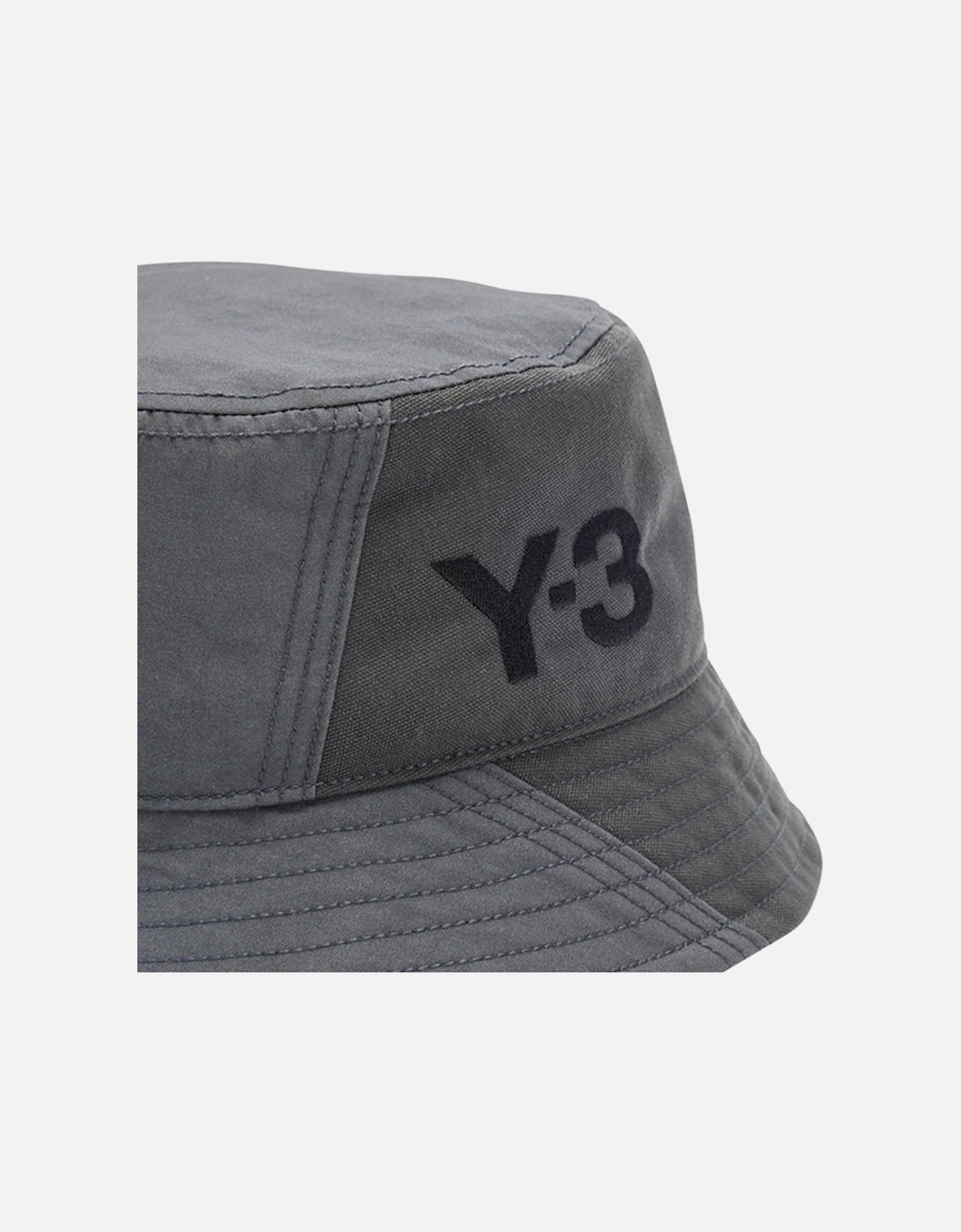 Y-3 Mens Classic Bucket Hat Grey