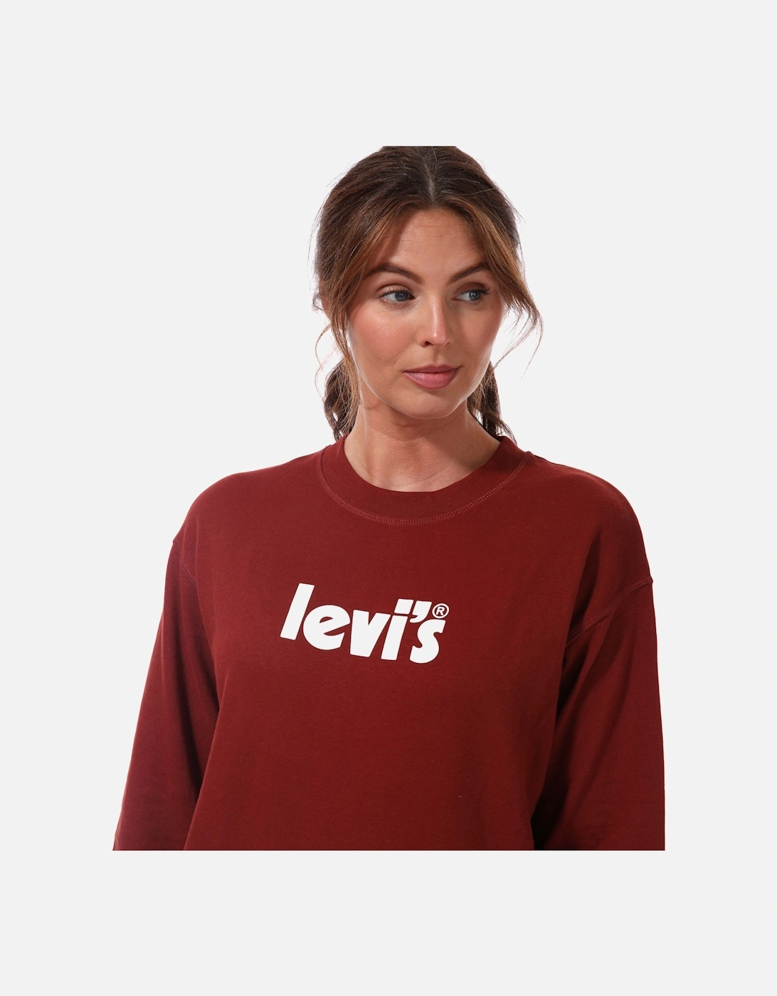 Womens Graphic Standard Crew Sweatshirt