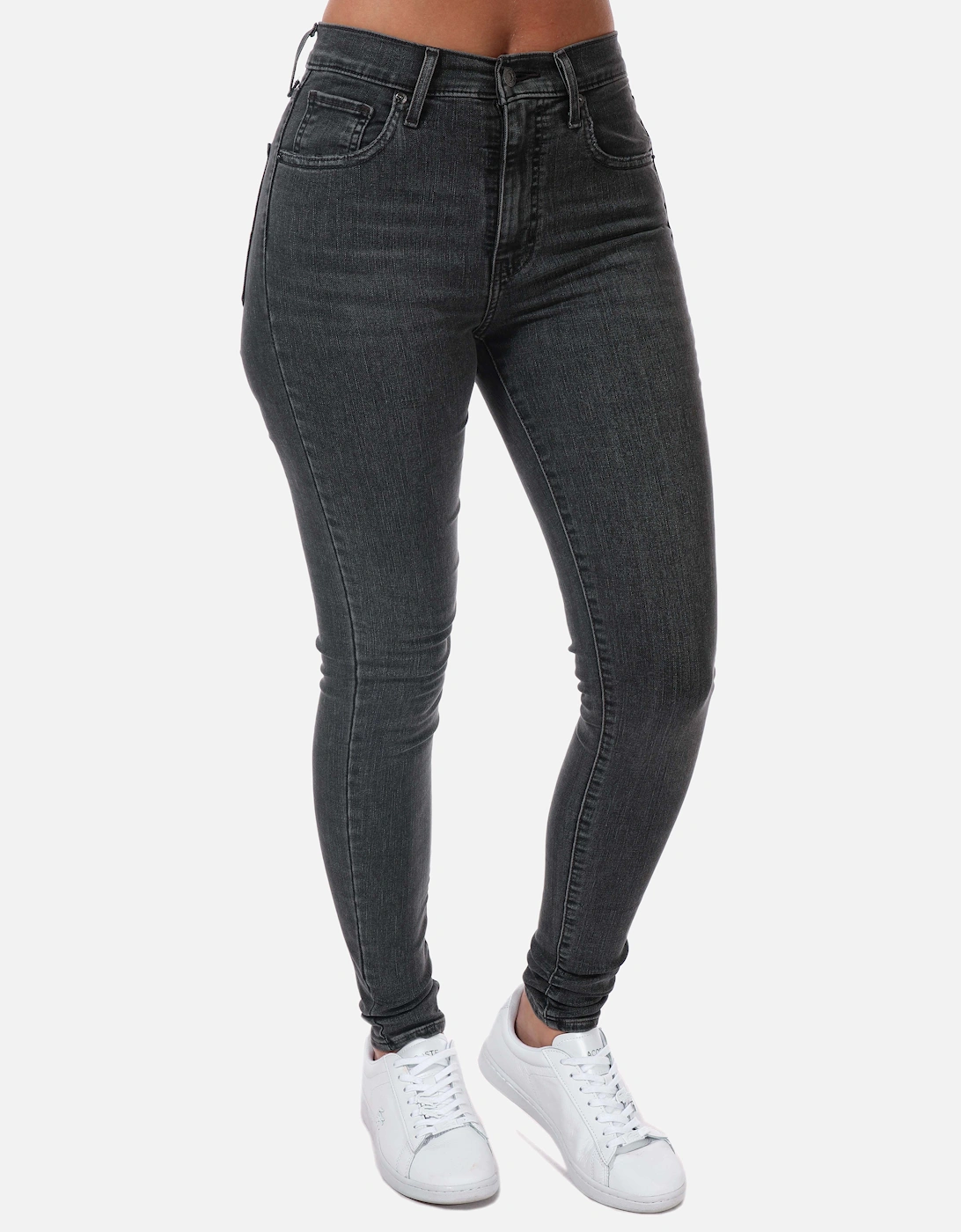 Womens Mile High Super Skinny Jeans, 4 of 3