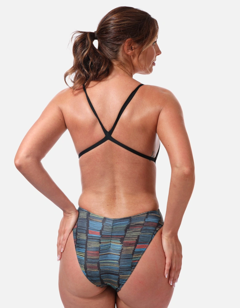 Womens Slow Motion XCross Back Swimsuit