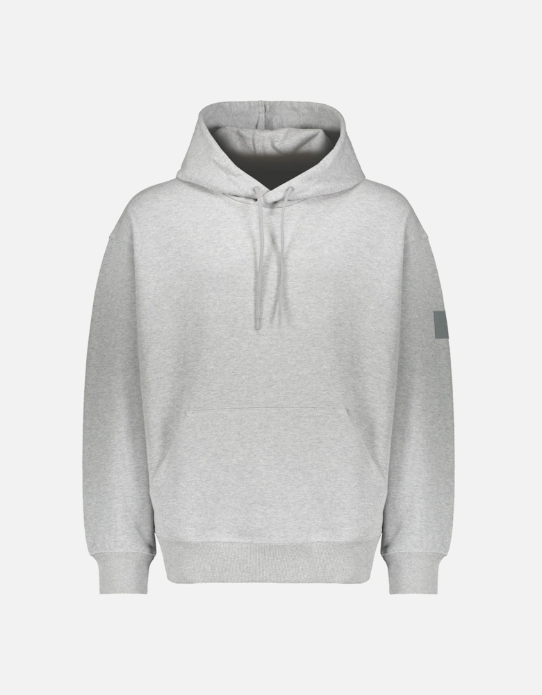 Y-3 Mens Organic Cotton Terry Hoodie Grey