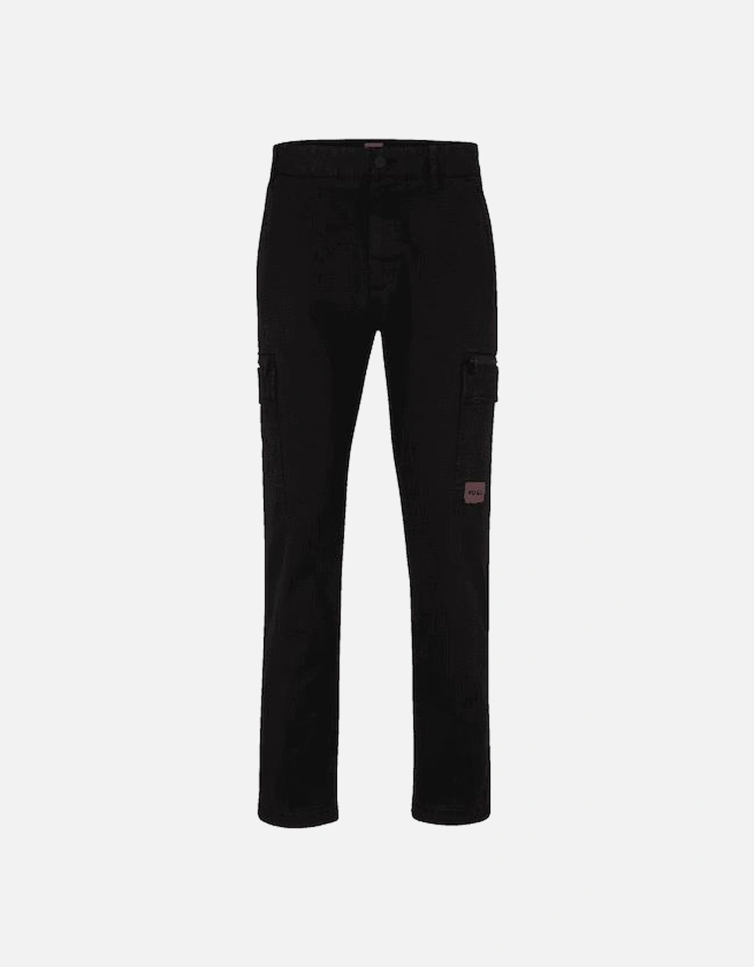 Glian231D Zip Pocket Black Cargo Pants, 6 of 5