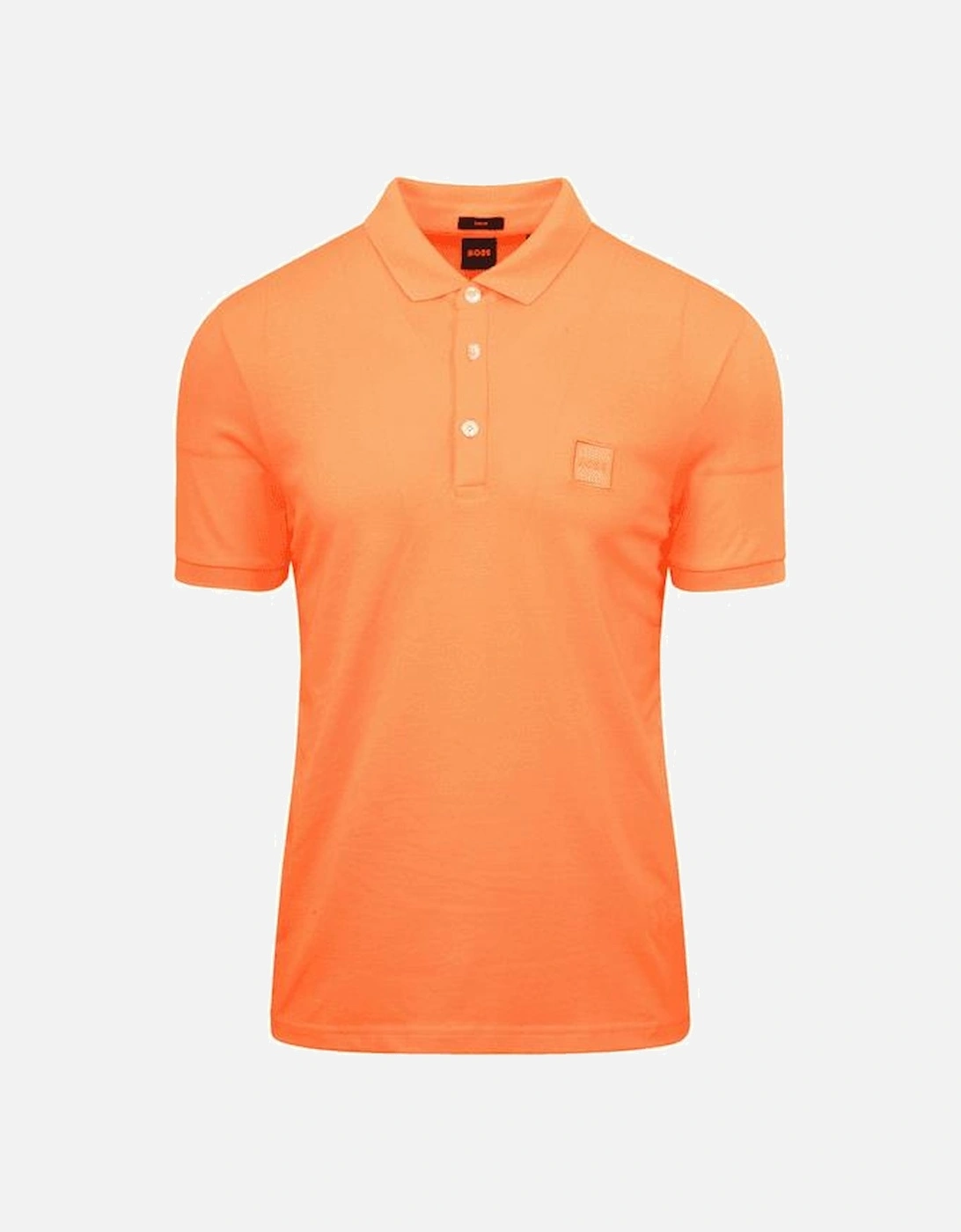 Passenger Patch Logo Cotton Orange Polo Shirt, 4 of 3