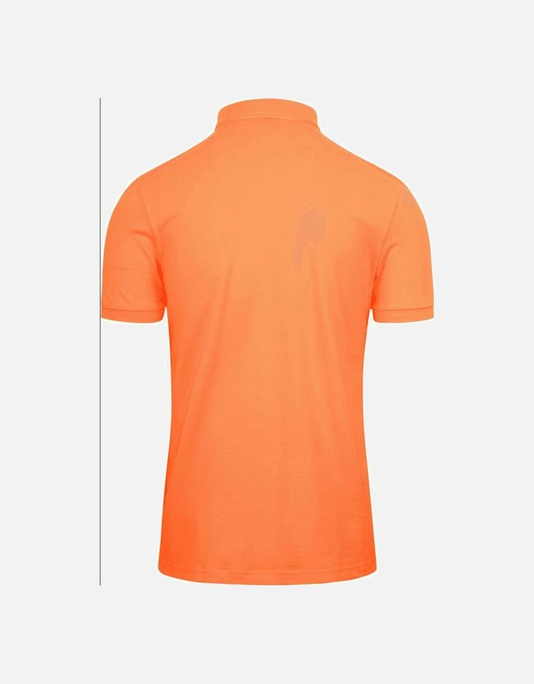 Passenger Patch Logo Cotton Orange Polo Shirt