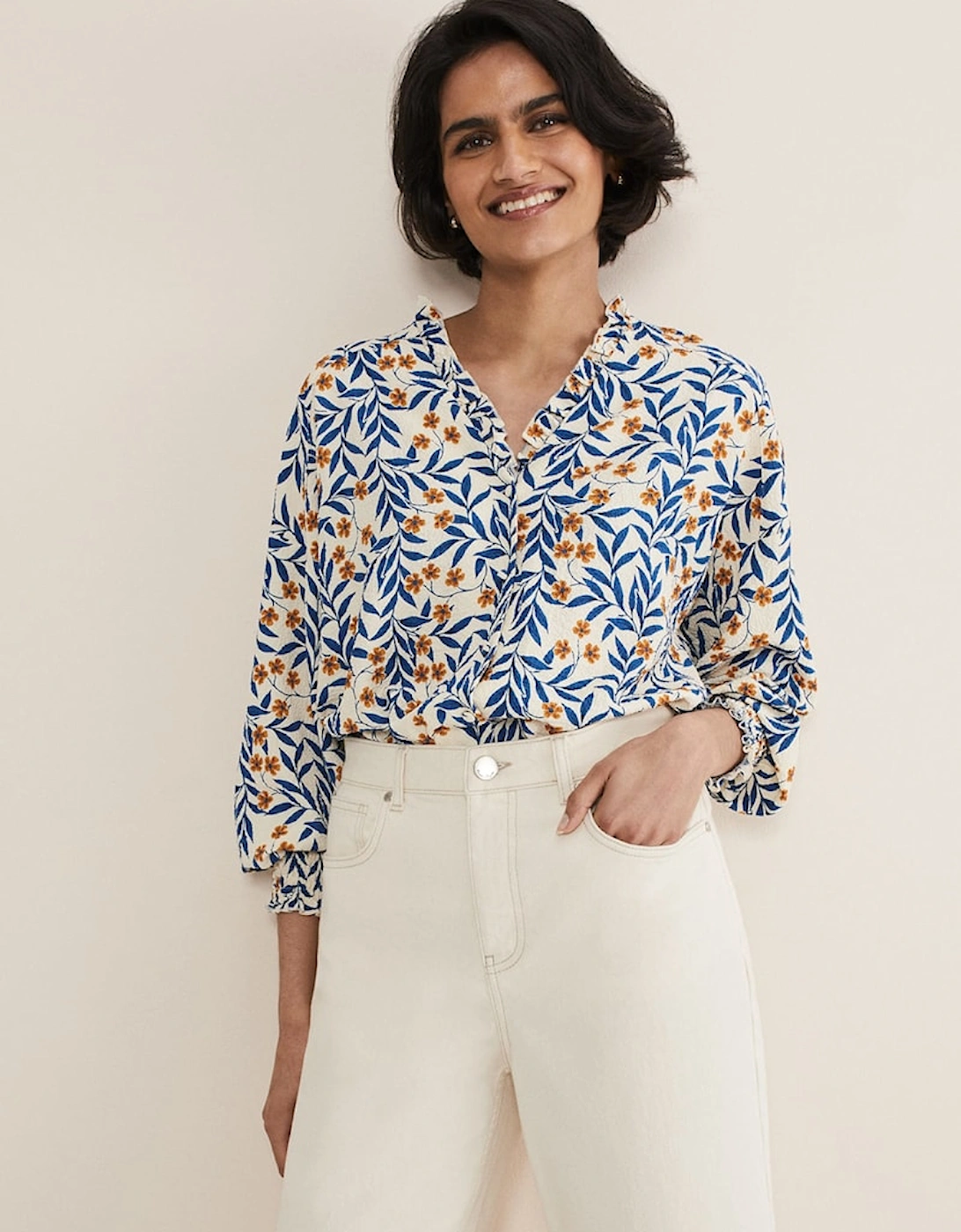 Poppy Floral Blouse, 7 of 6