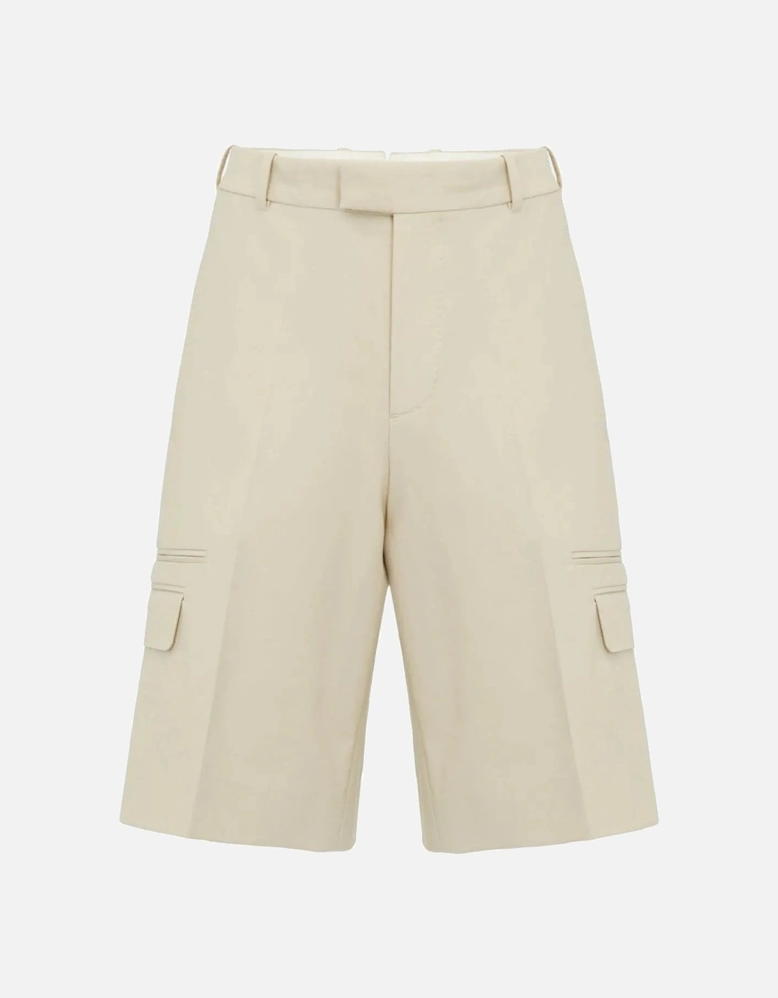 Mid Cotton Shorts Beige, 5 of 4