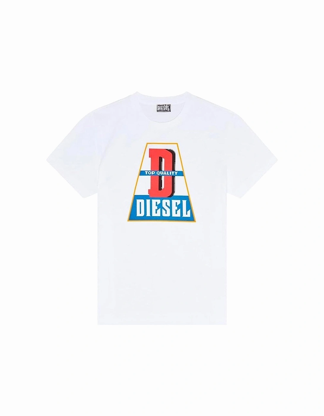 Mens T-diegor T Shirt D Top Quality White