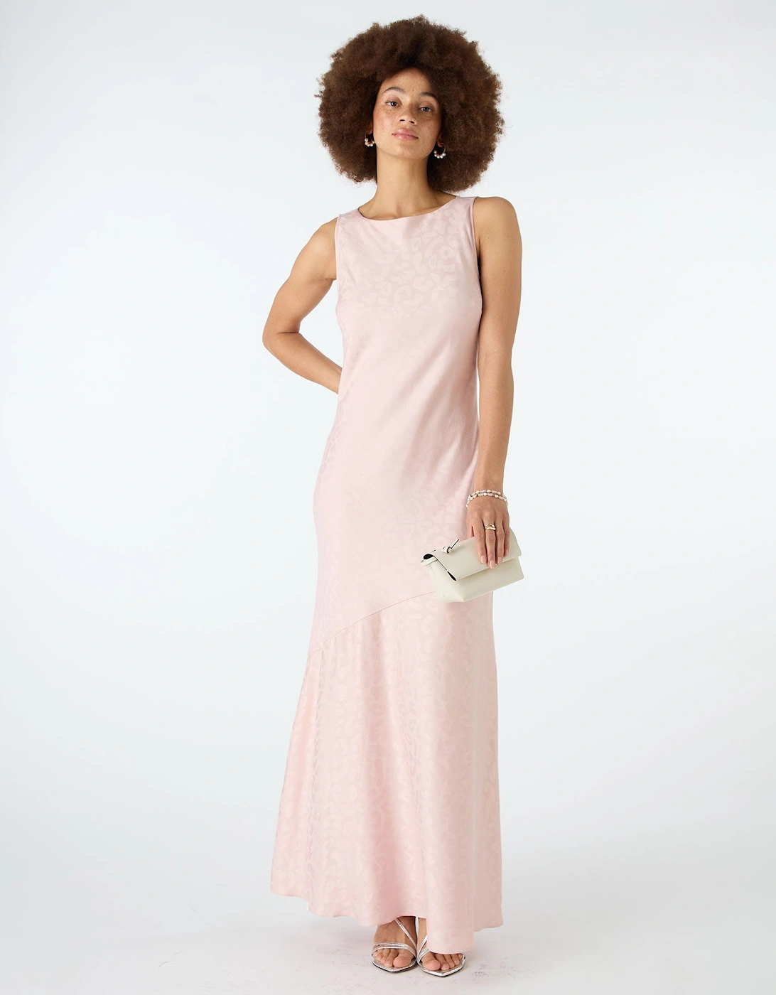 Ilona Column Dress in Pink, 6 of 5