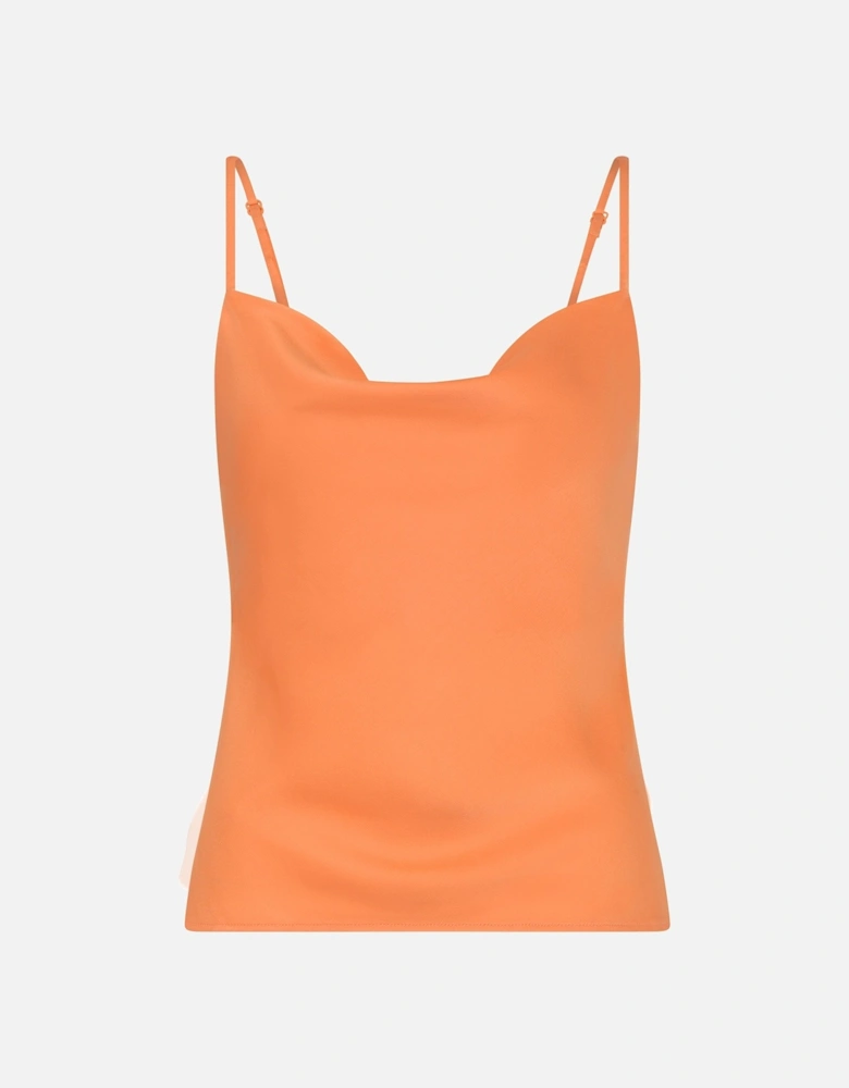 Kelly Cami Top in Rust Orange