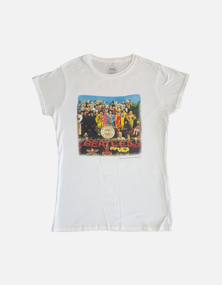 Womens/Ladies Sgt Pepper Back Print T-Shirt