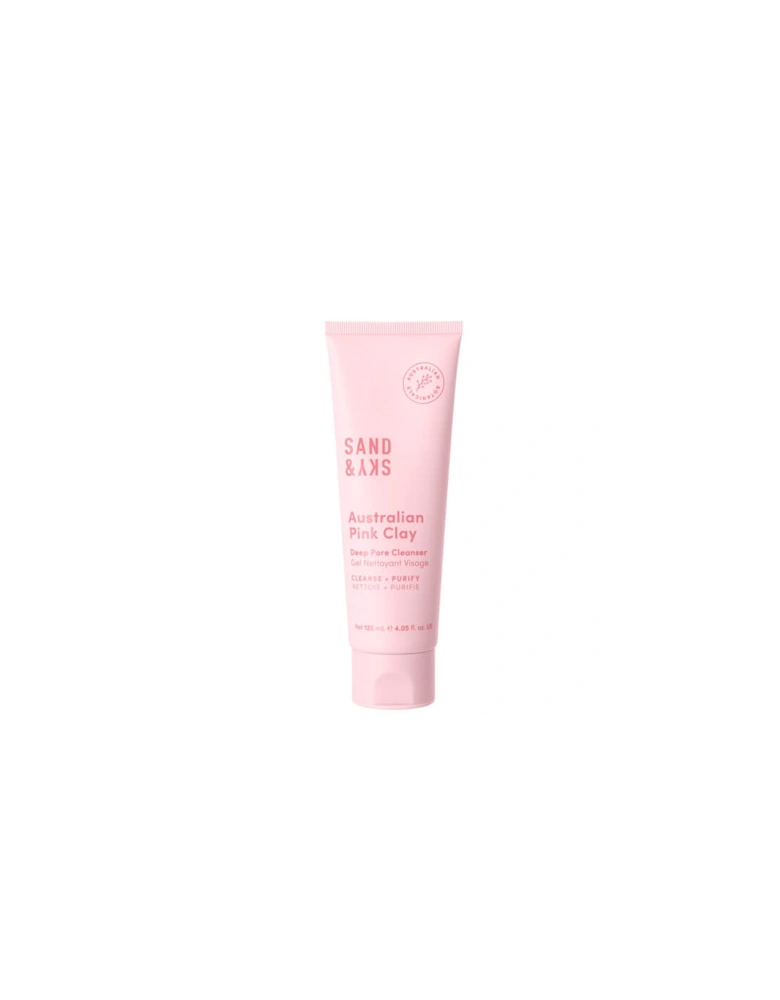 Australian Pink Clay Deep Pore Cleanser 120ml