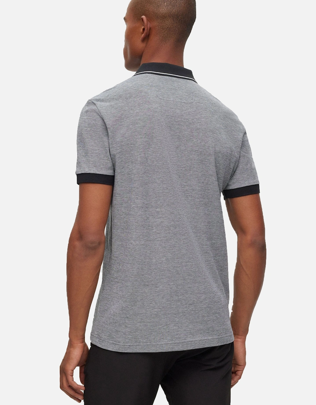 Boss Paule 4 Polo Shirt Charcoal