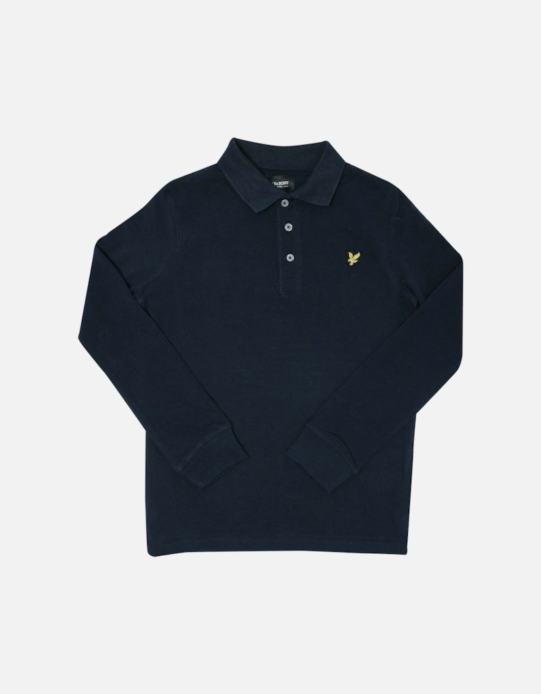 Boys Long Sleeve Polo Shirt