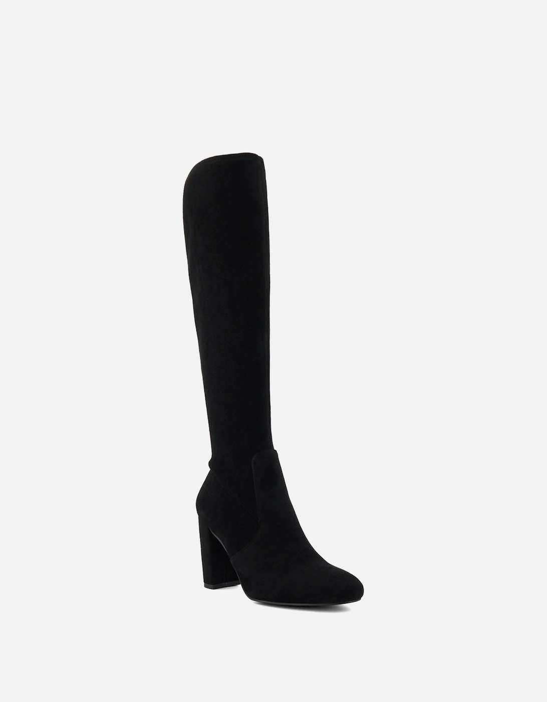 Ladies Safron - Block-Heeled Knee-High Boots, 6 of 5