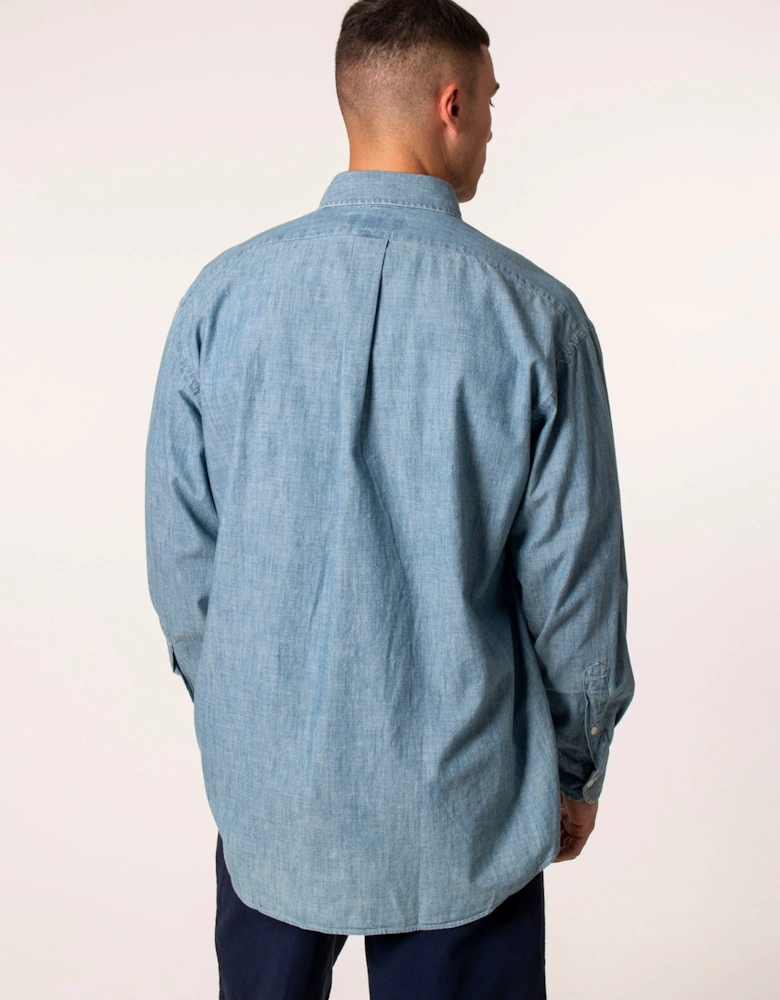 Oversized Classic Fit Pocket Shirt