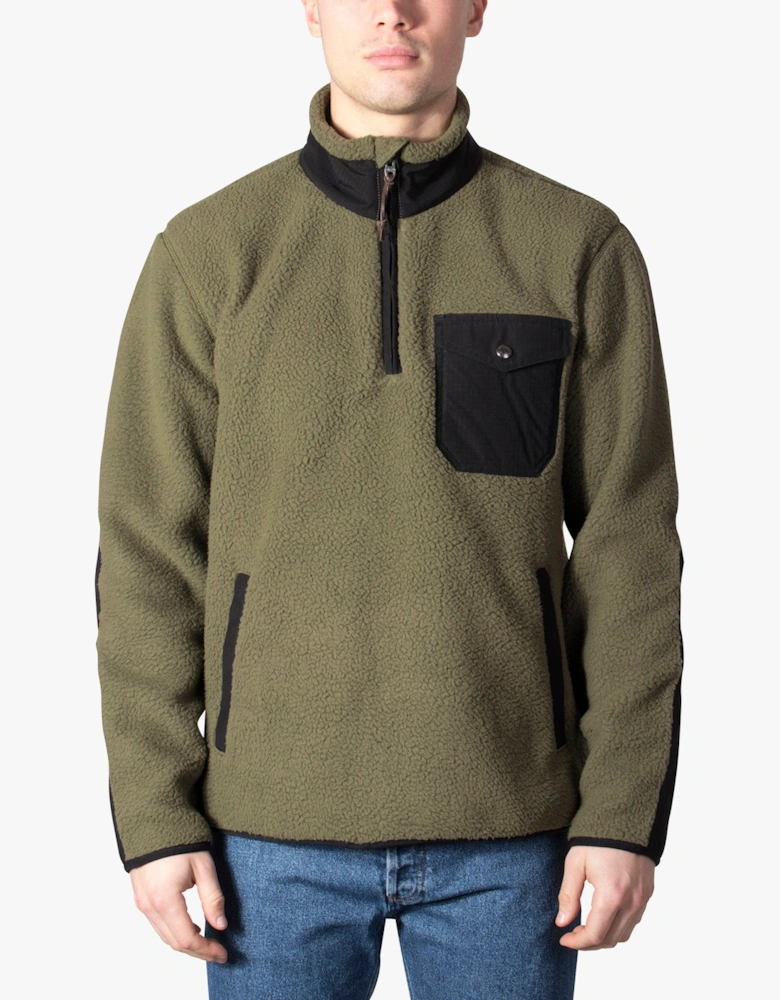 Quarter ZipFleece Sweatshirt