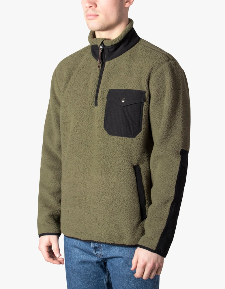 Quarter ZipFleece Sweatshirt
