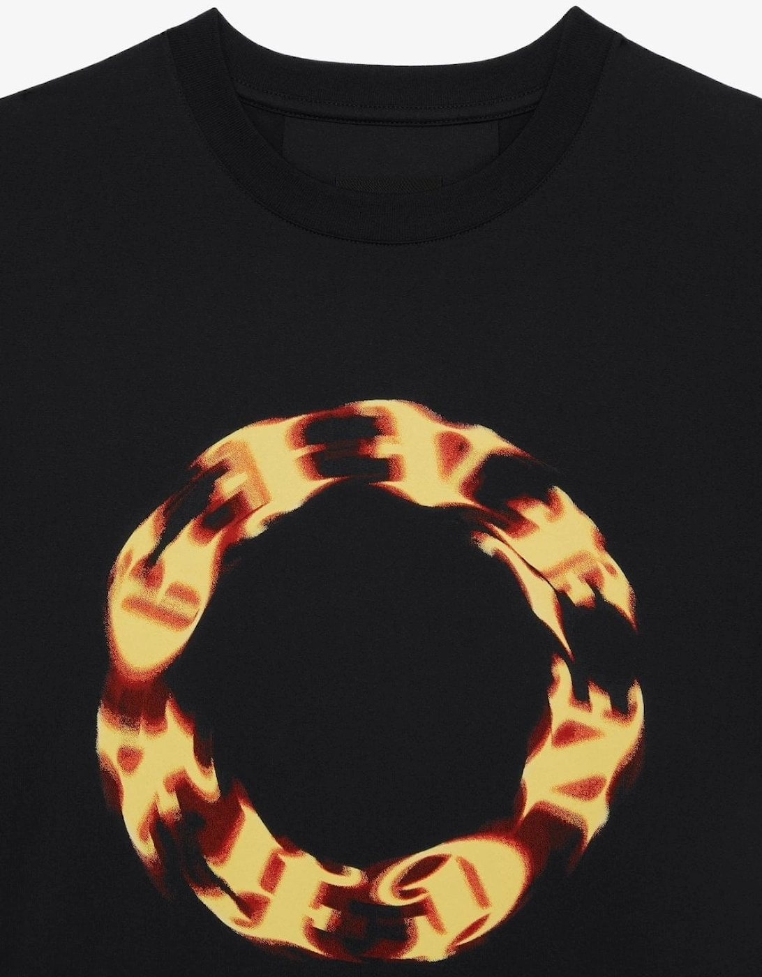 Flame Slim Fit T-shirt Black