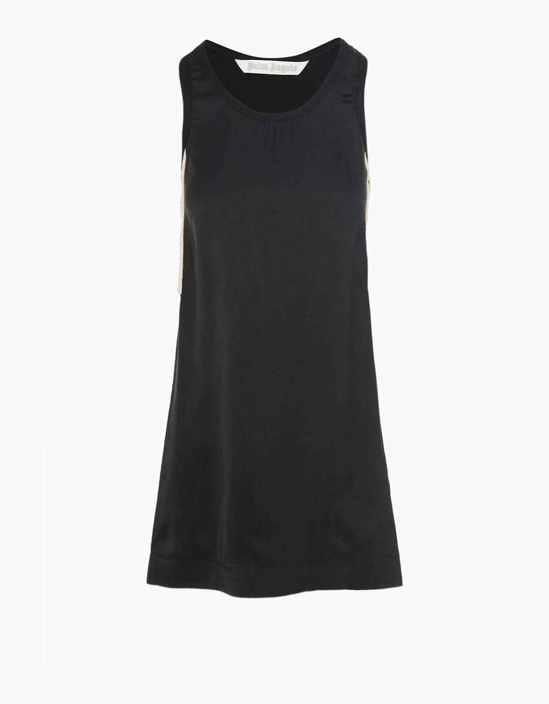 Palm Angels Women's Womens Sporty Midi Dress Black - Size: 12