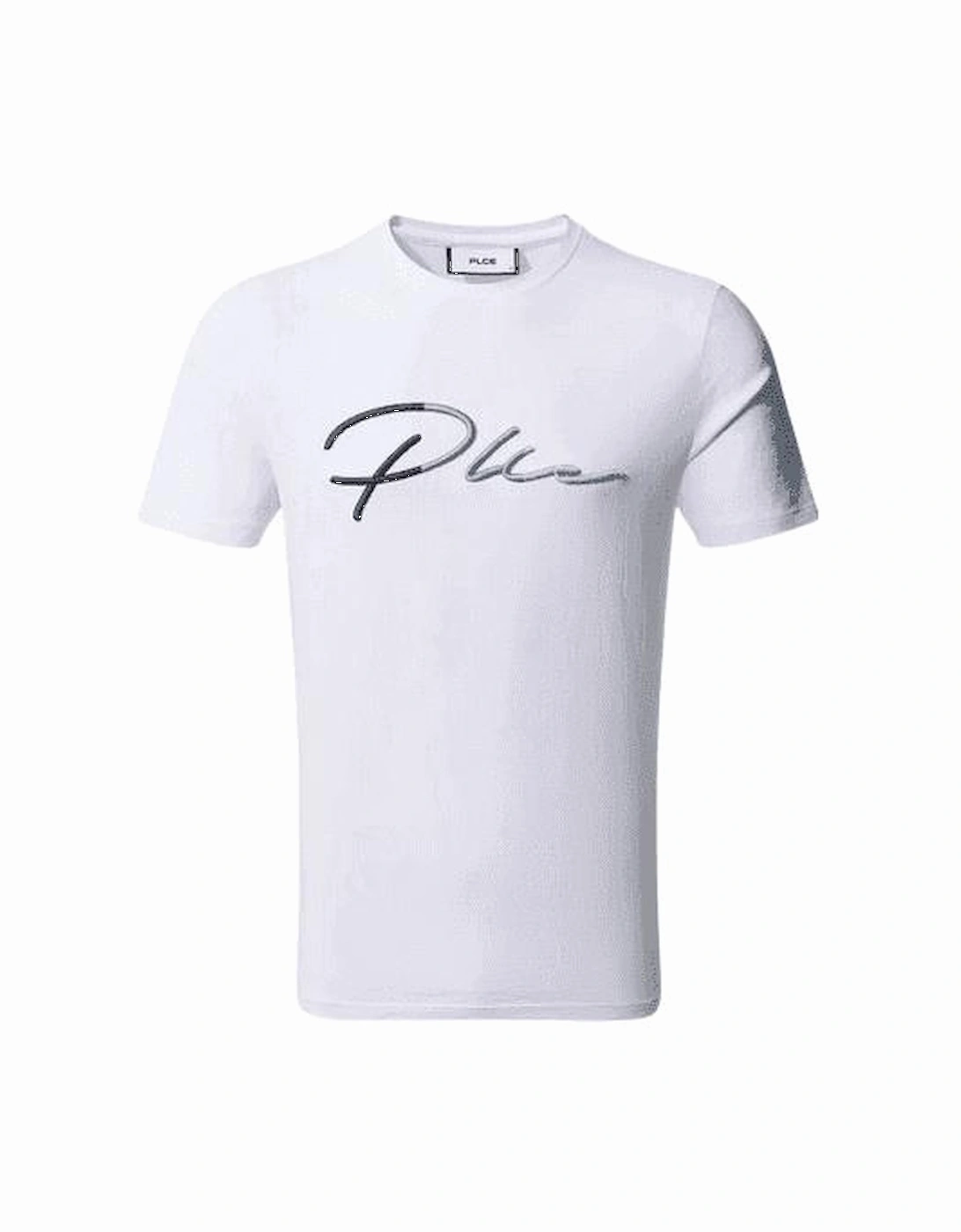 Tino Cotton Embroidered Signature White T-Shirt, 5 of 4