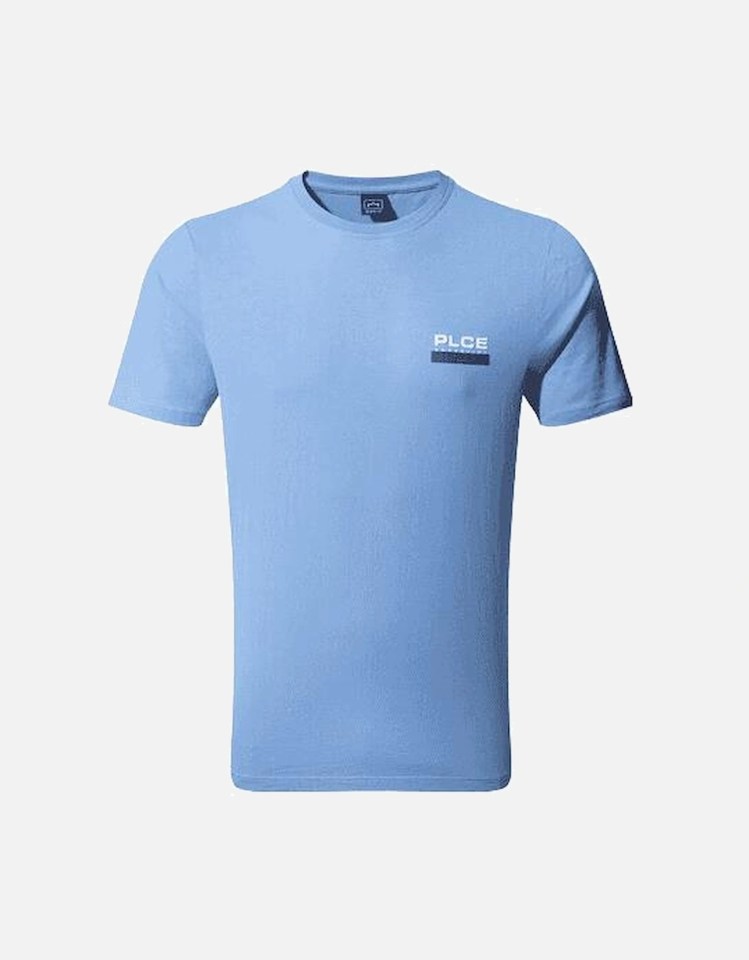 Rassie Cotton Logo Print Tranquil Blue T-Shirt, 5 of 4