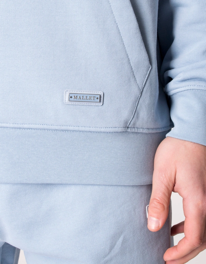 Oversized 4M Embroidered Logo Hoodie