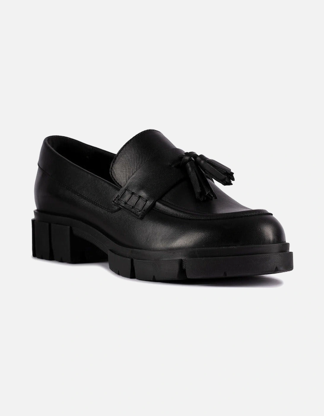 Teala Loafer in Black leather, 2 of 1