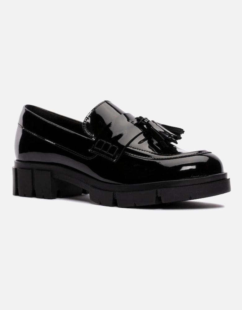 Teala Loafer in Black Patent