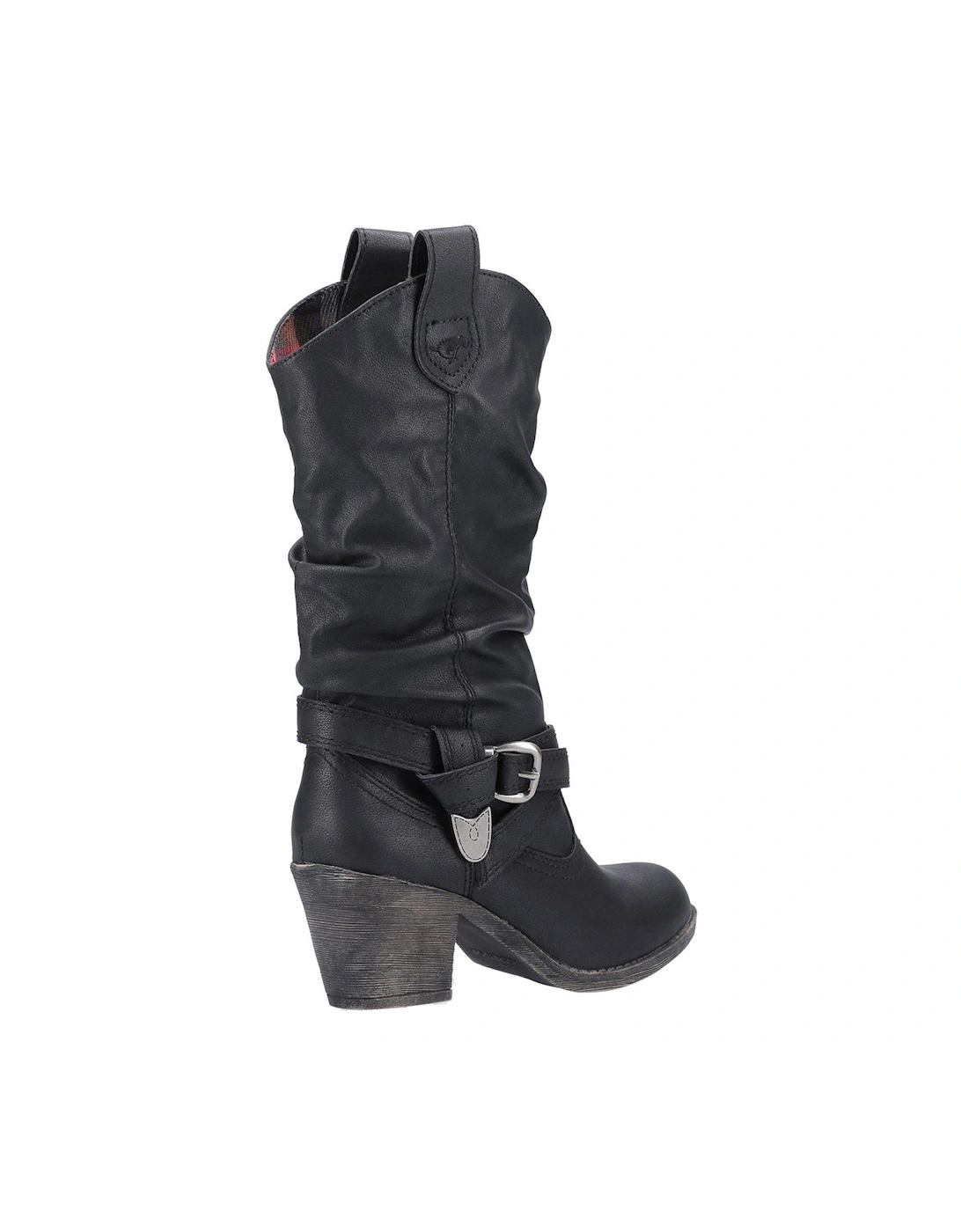 Sidestep Knee High Boots - Black