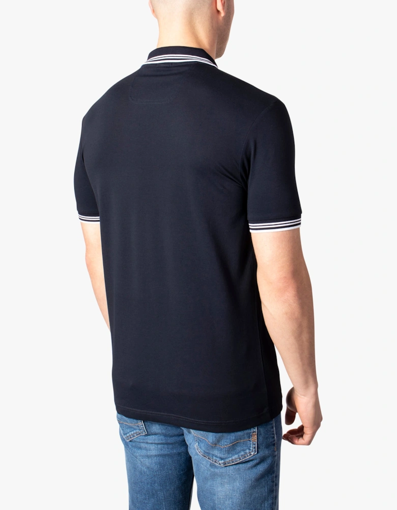 Slim Fit Paul Curved Logo Polo Shirt