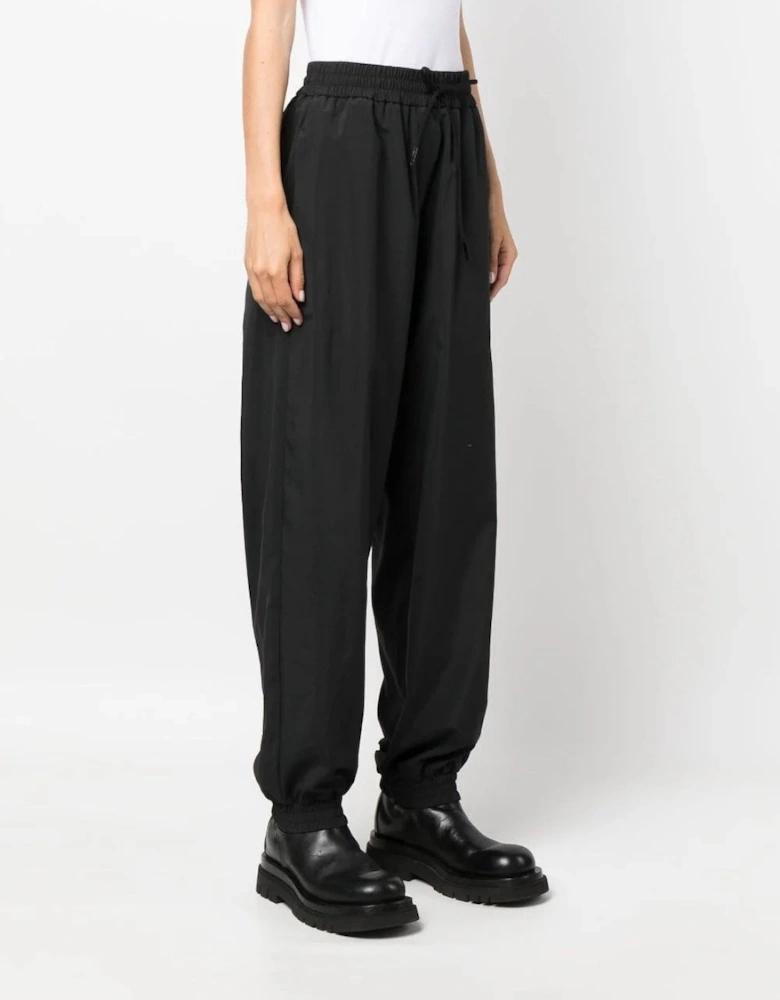 Womens Cuffed Trousers Black