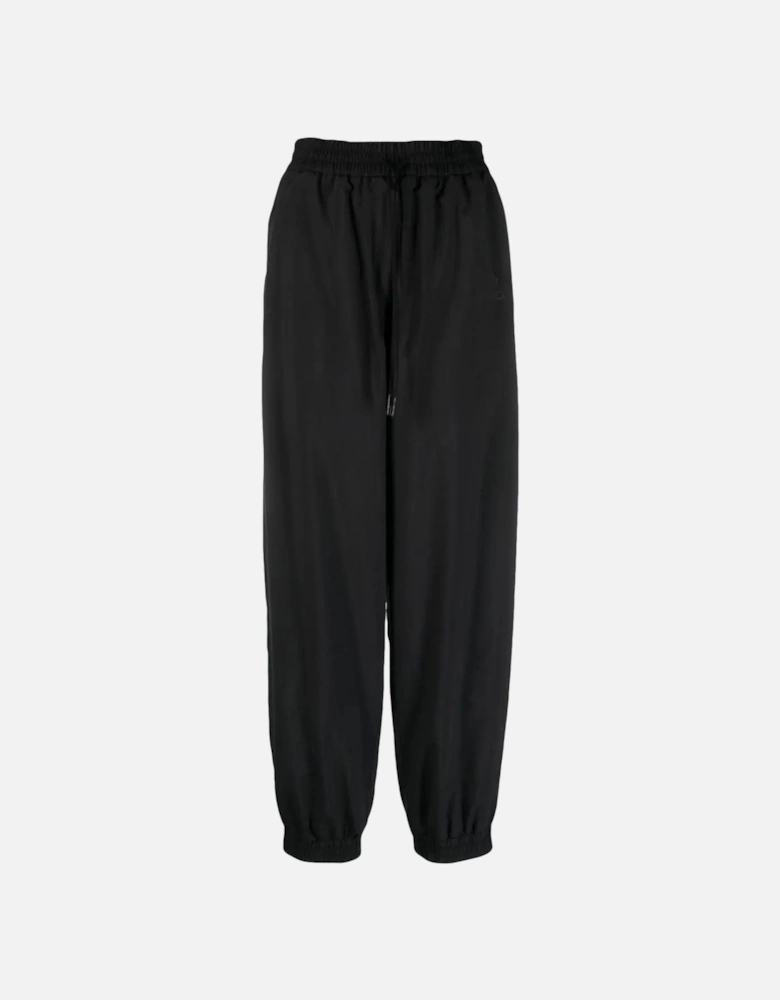 Womens Cuffed Trousers Black