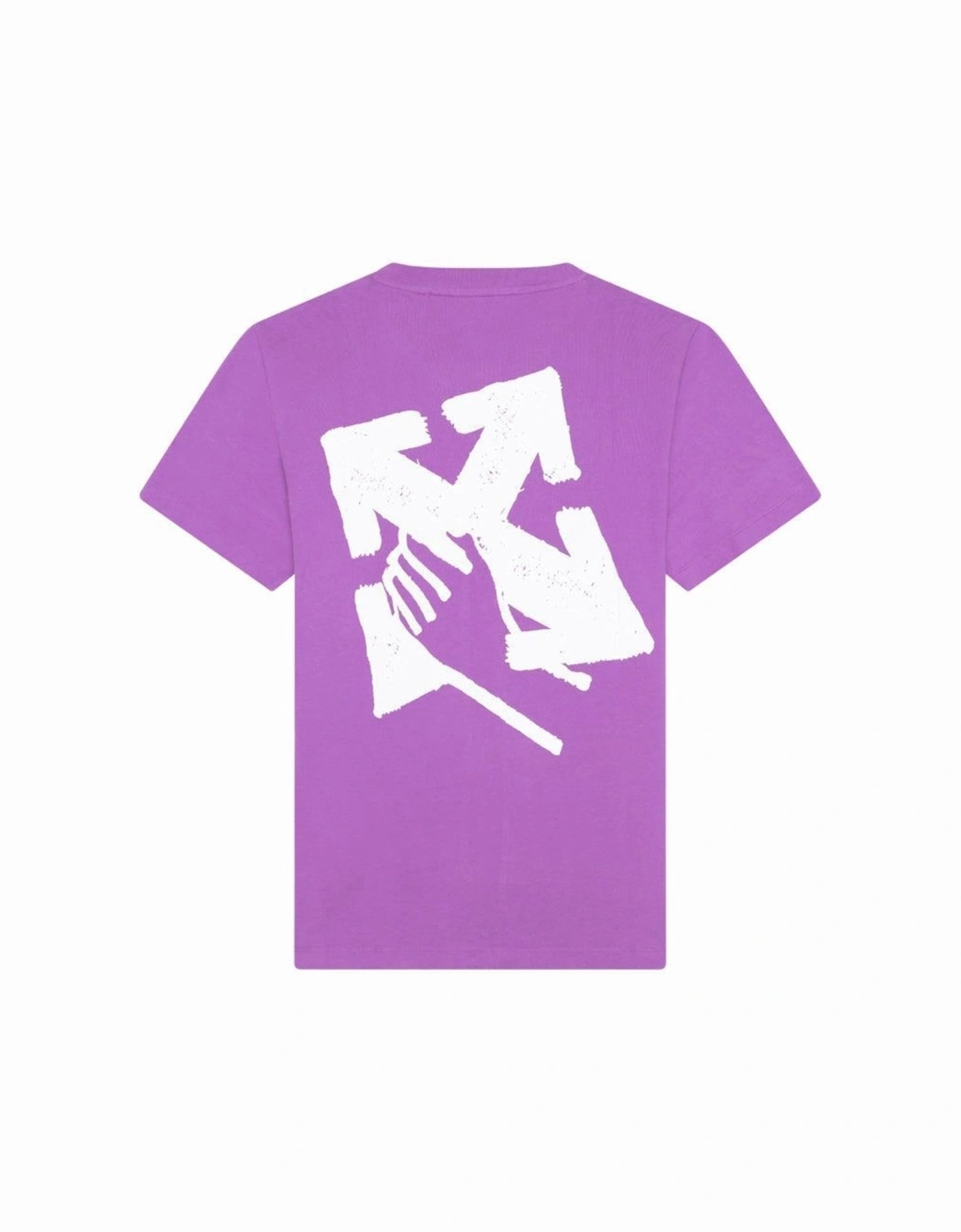 Logo-Print Cotton-Jersey T-Shirt Purple