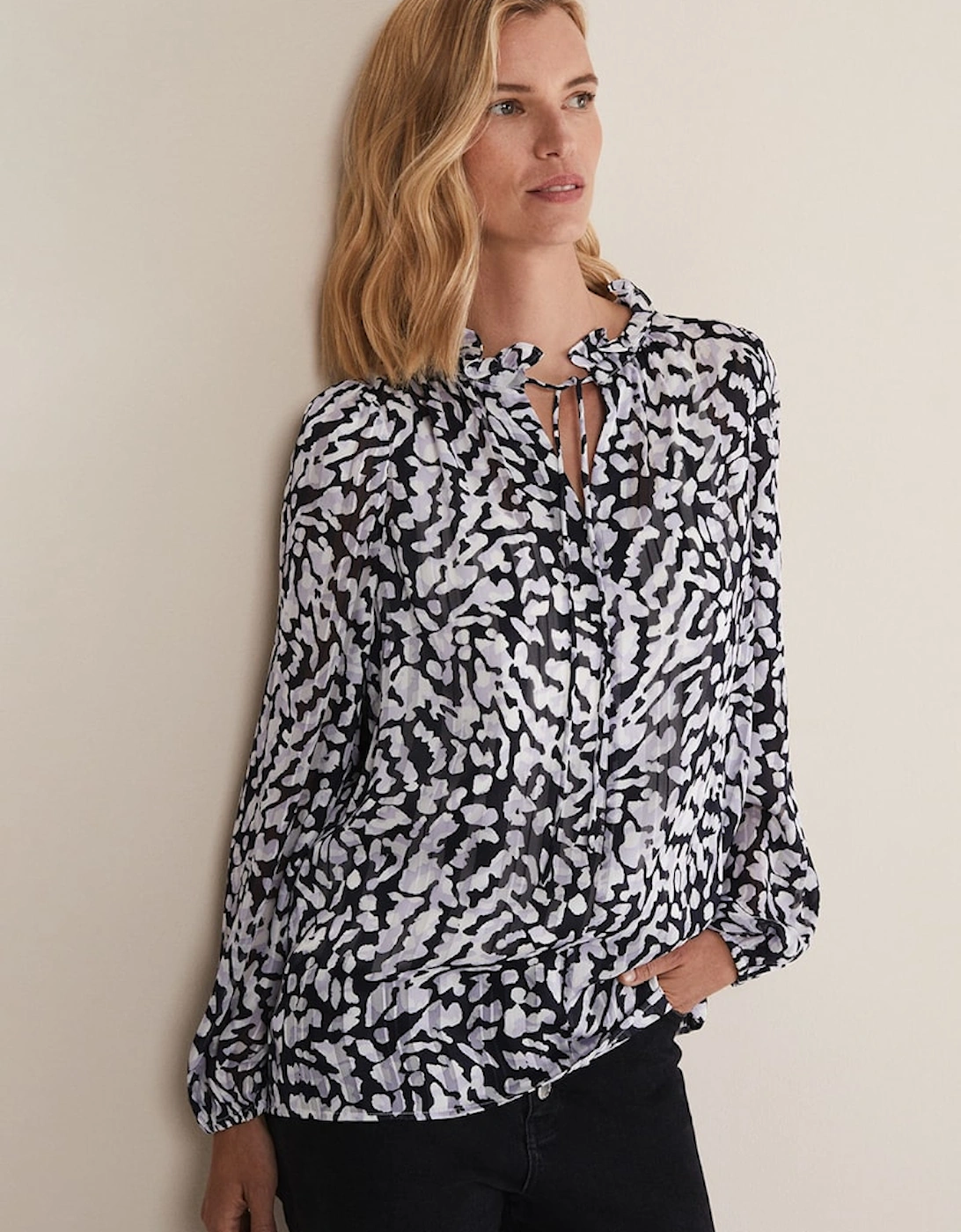 Amryn Abstract Blouse, 7 of 6