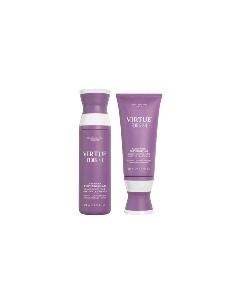 Flourish Shampoo and Conditioner for Thinning Hair Bundle