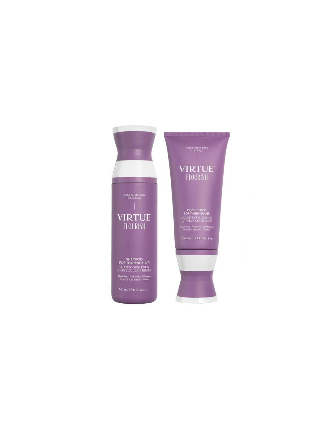 Flourish Shampoo and Conditioner for Thinning Hair Bundle, 2 of 1