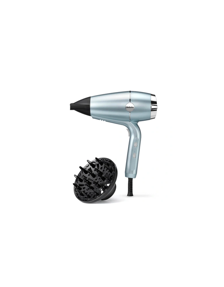 Hydro Fusion Anti Frizz Hair Dryer with Diffuser