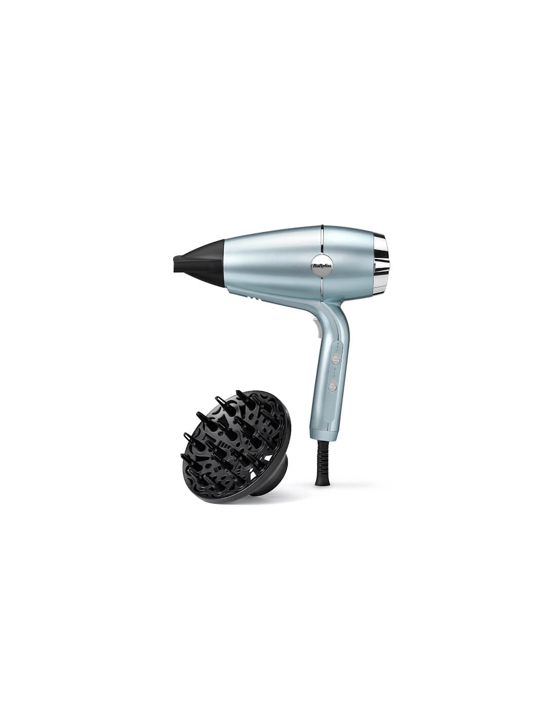 Hydro Fusion Anti Frizz Hair Dryer with Diffuser, 2 of 1