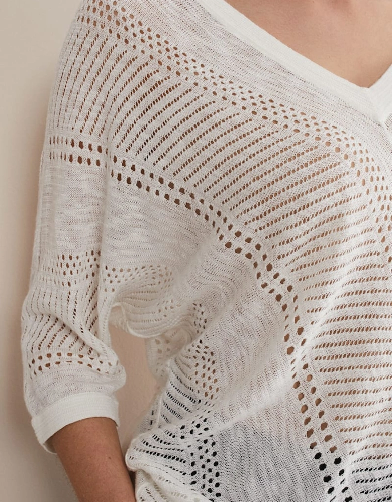 Vera Pointelle Stitch Jumper