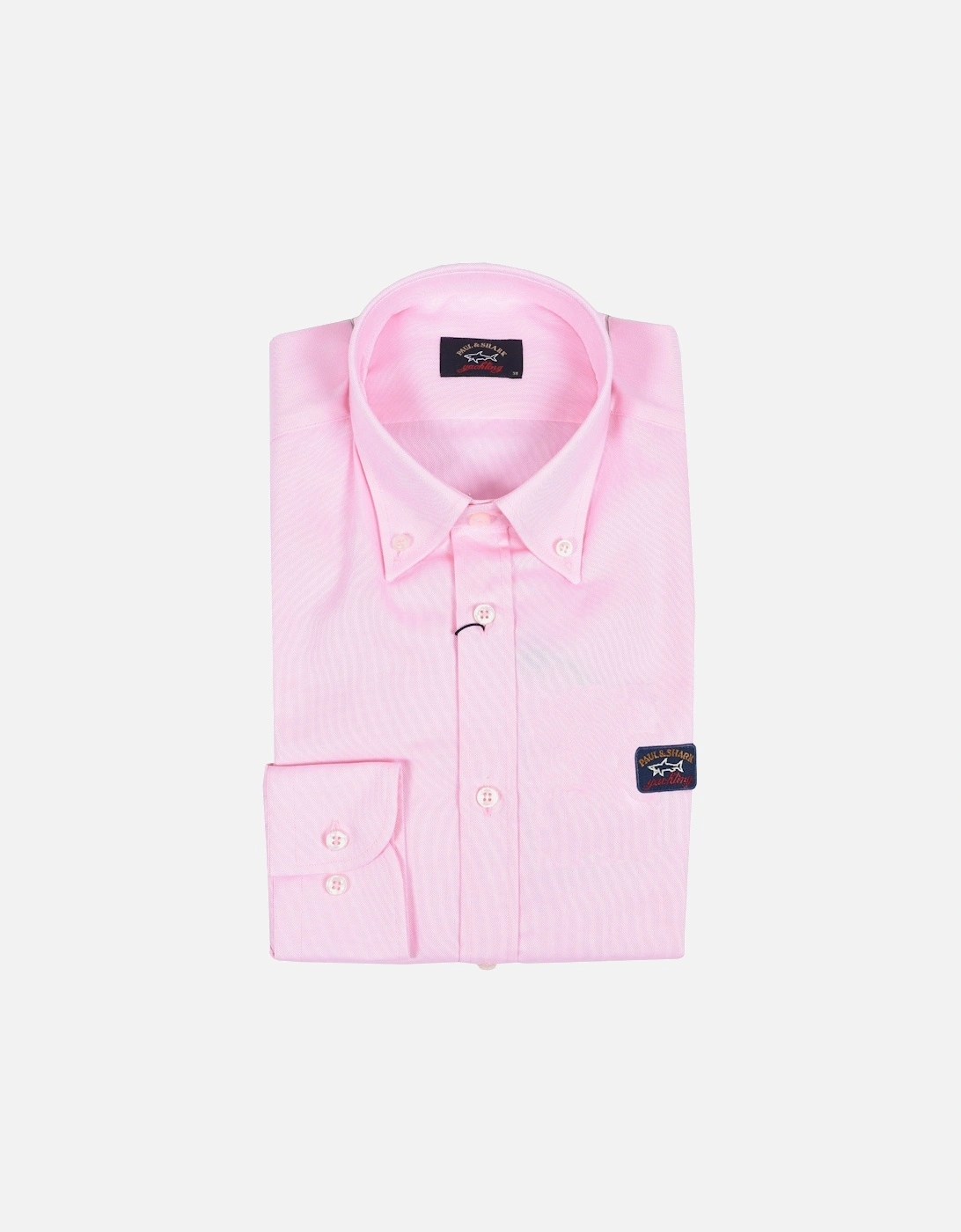 Paul And Shark Long Sleeved Shirt Pink, 5 of 4