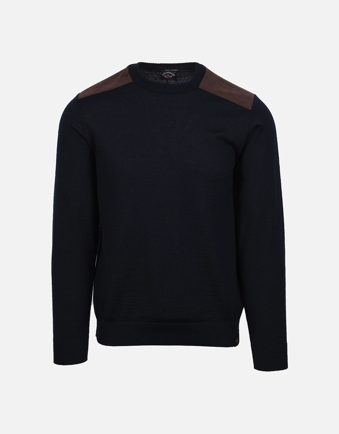 Paul And Shark Crew Neck Knitwear Navy, 6 of 5