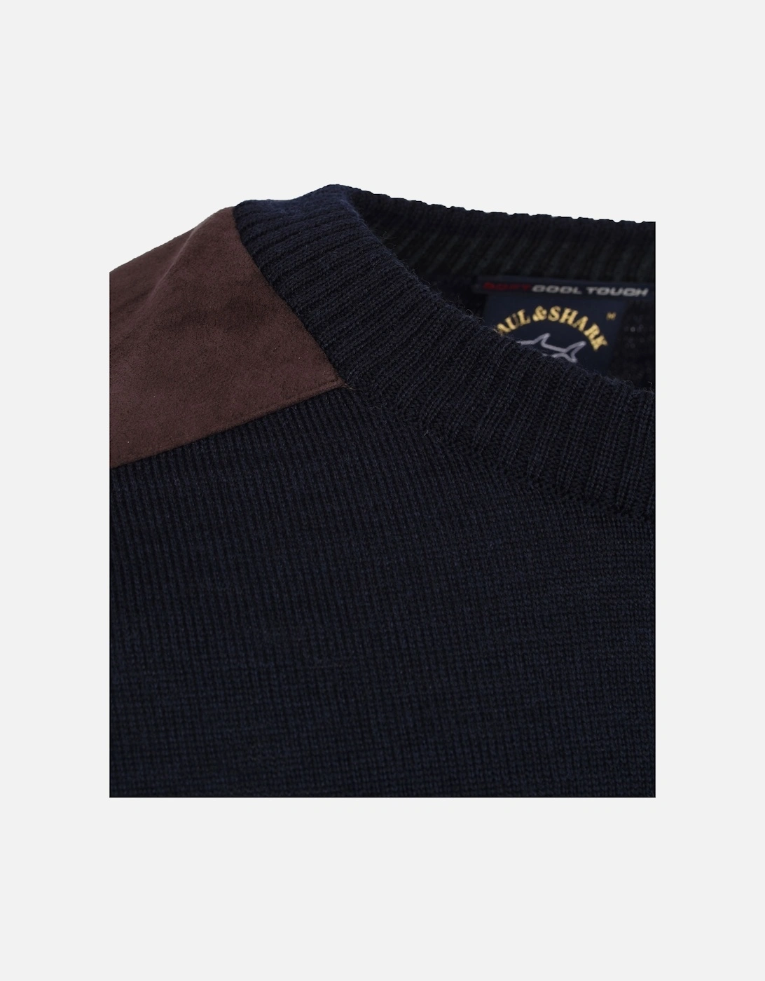 Paul And Shark Crew Neck Knitwear Navy