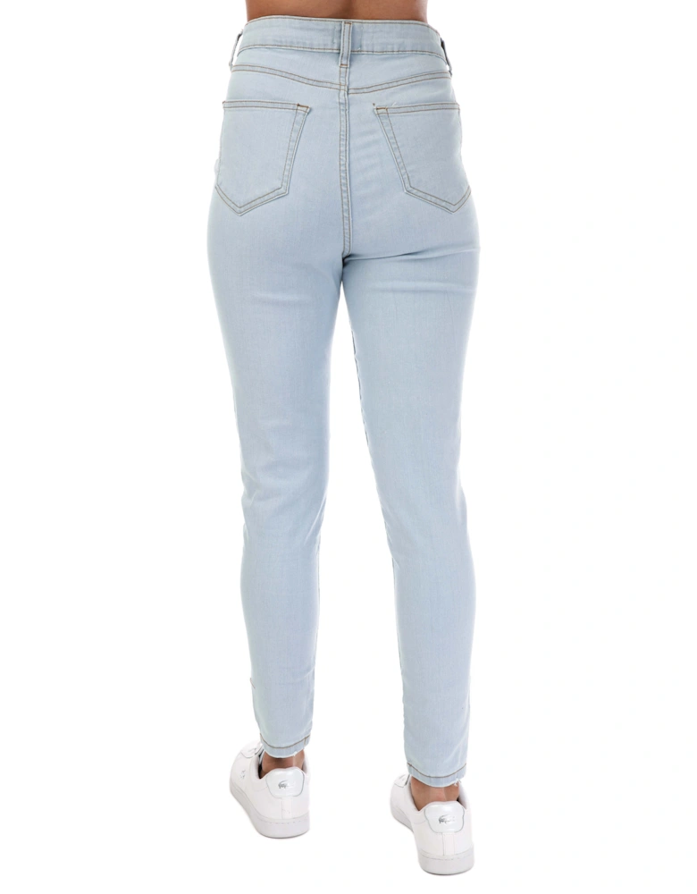 Womens Ava High Waist Skinny Jeans