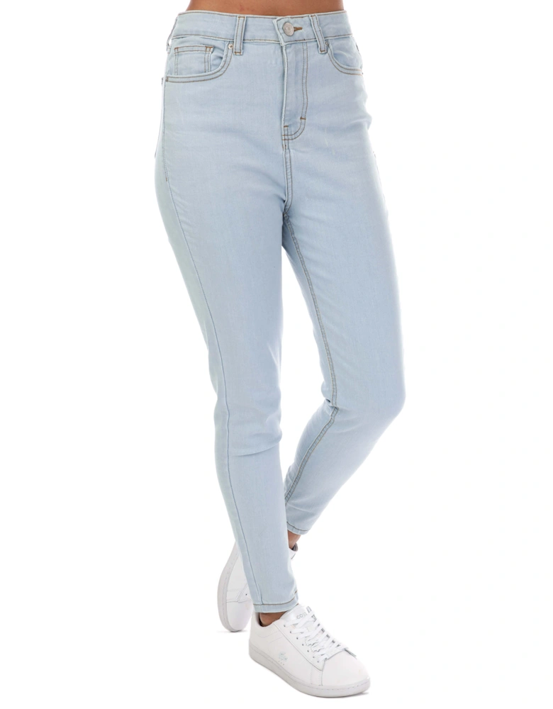 Womens Ava High Waist Skinny Jeans