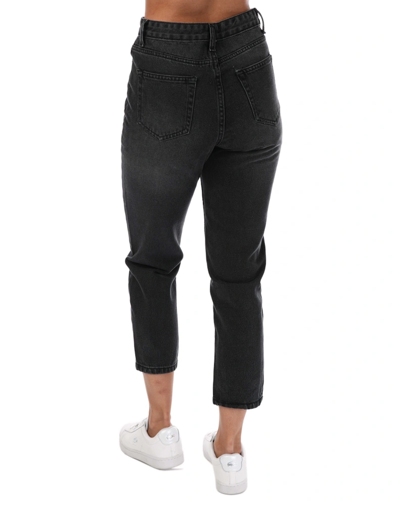 Womens Ella Super High Waist Mom Jeans