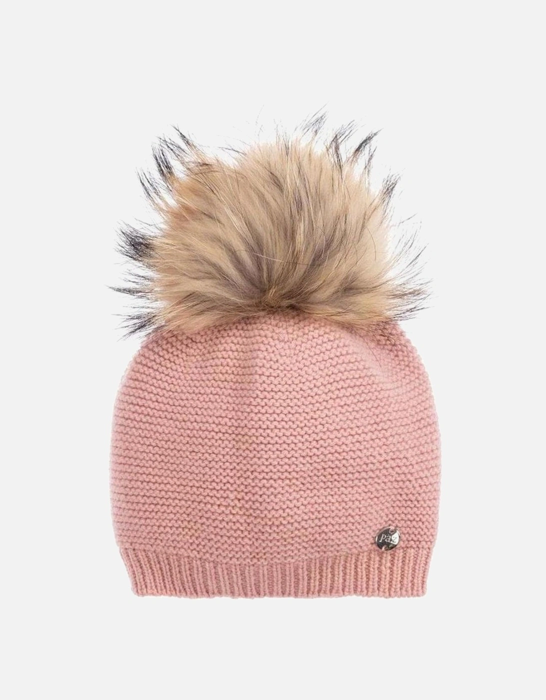Baby Girls Mist Pink Orion Knit Hat, 2 of 1